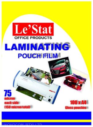 Picture of Le'Stat A4 150Micron Laminating Pouches